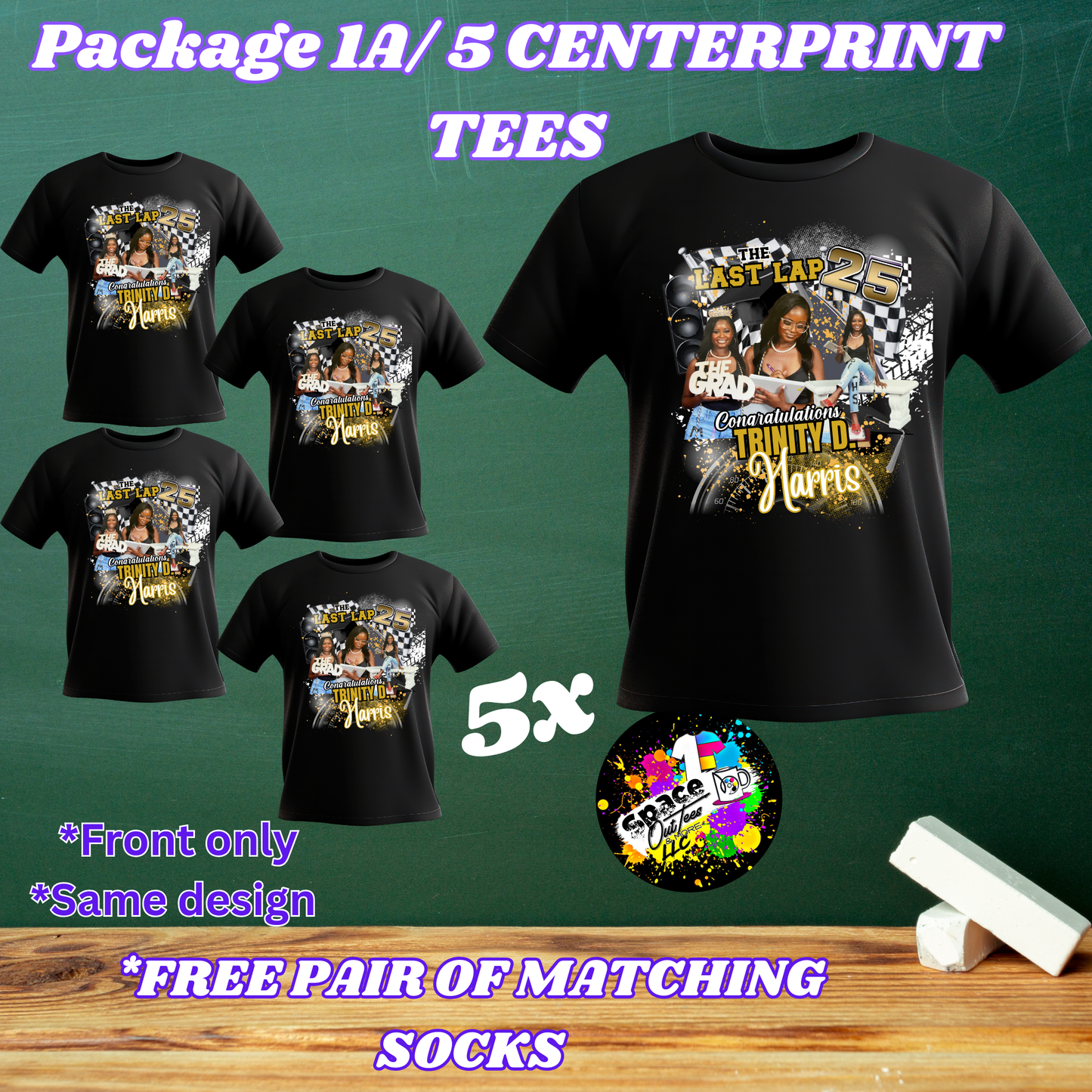Grad T-Shirt Packages