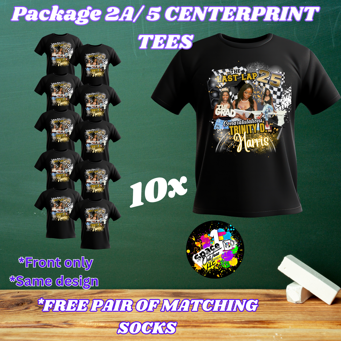 Grad T-Shirt Packages