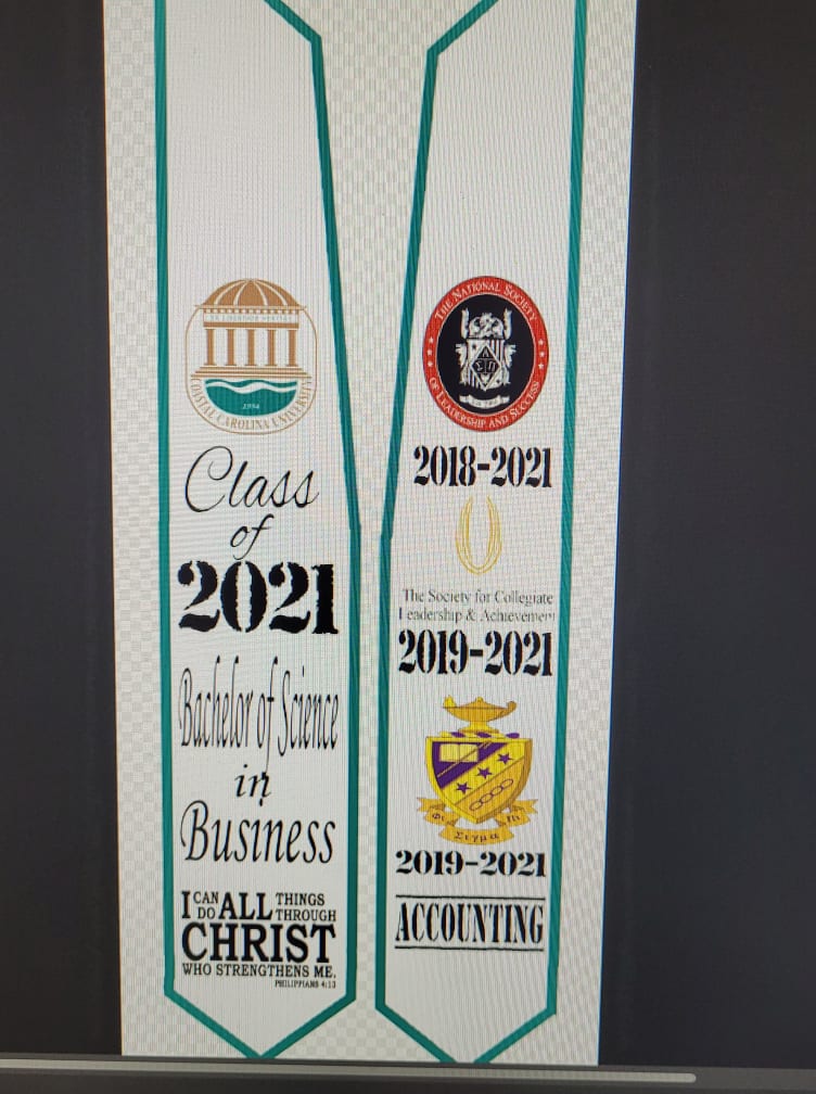 Graduation stole
