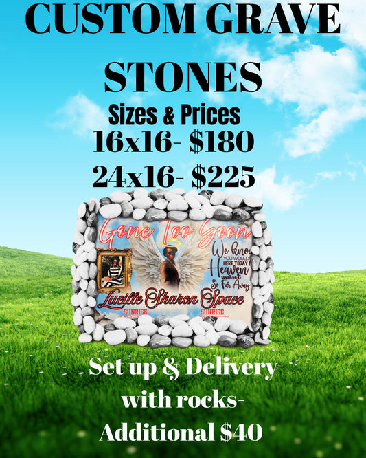 Memorial Custom Stones